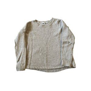 Boden Blended Alpaca Wool‎ Beige Tan Pull over Sweater Size 4 Winter Cold